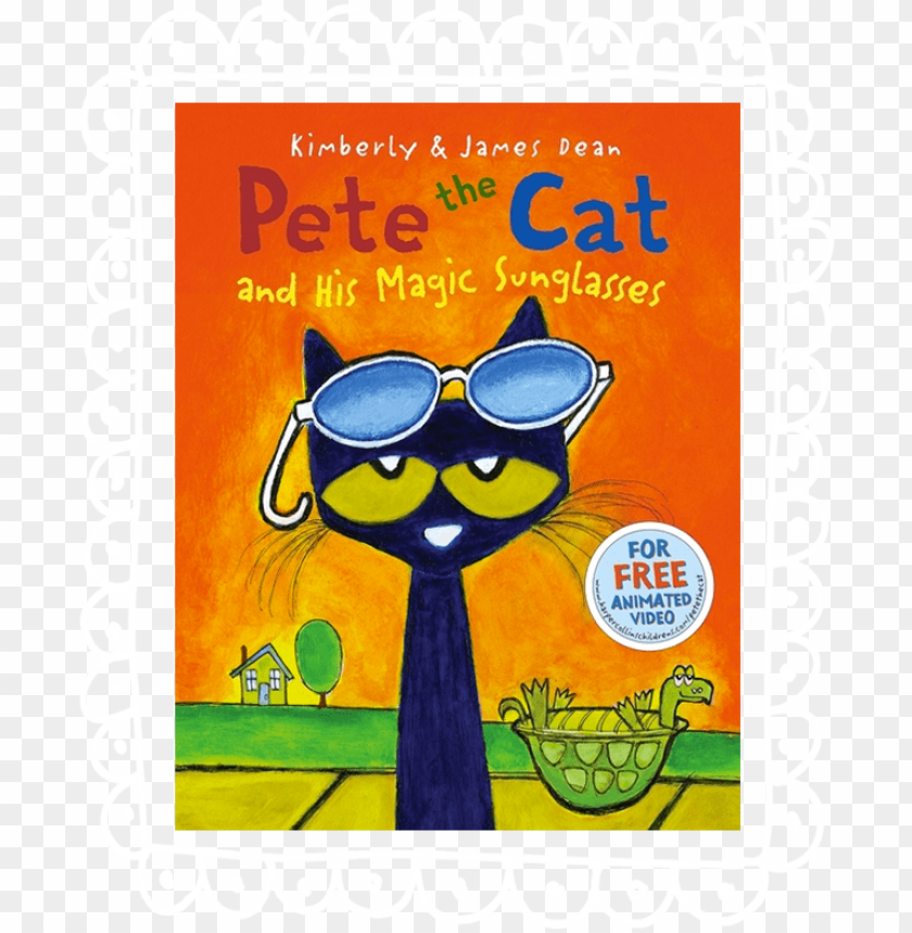 Pete The Cat And His Magic Sunglasses Clipart