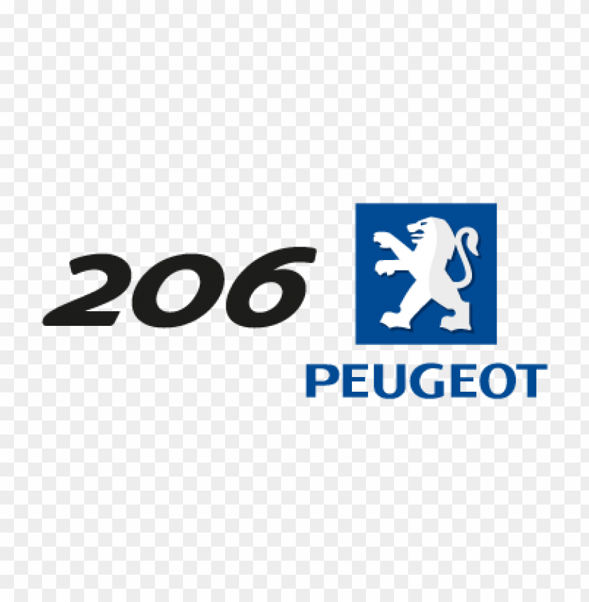  peugeot 206 eps vector logo download free - 464235