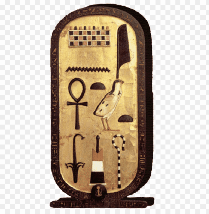 Transparent PNG Image Of Ancient Egyptian Cartouche - Image ID 800