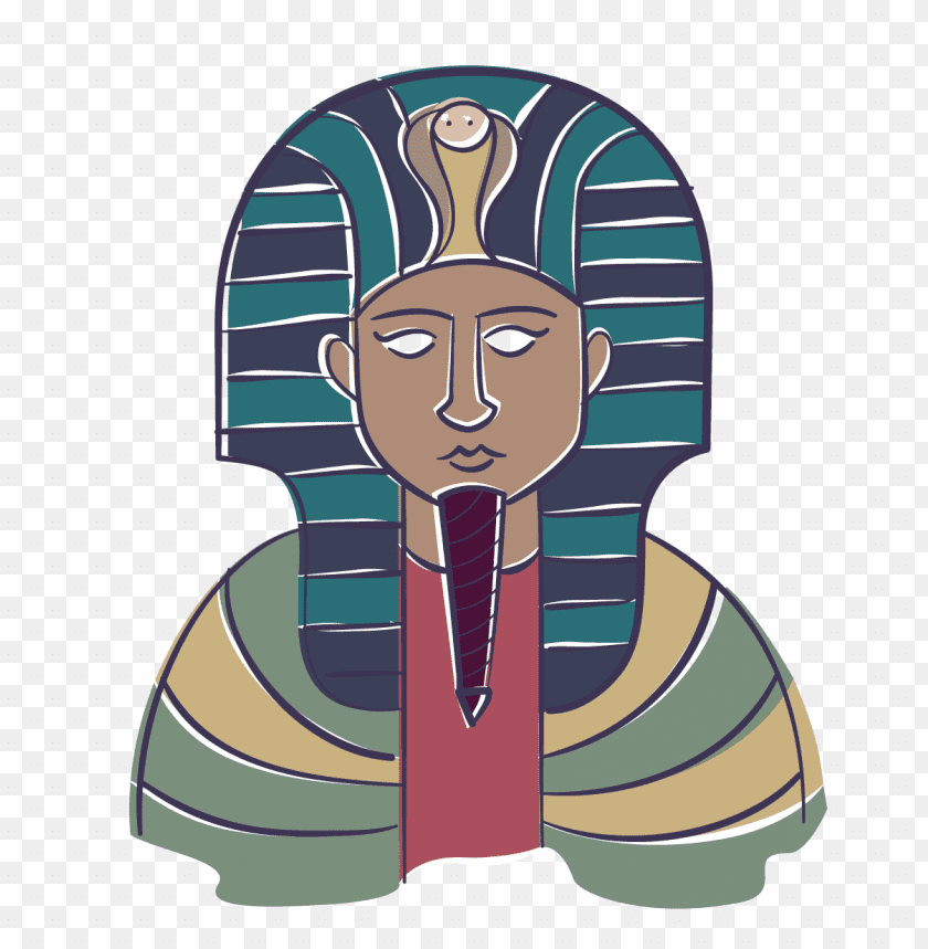 Transparent PNG Image Of Pharaoh - Image ID 1129