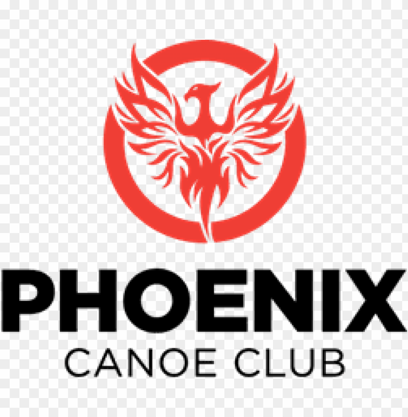 sports, rowing, phoenix canoe club logo, 