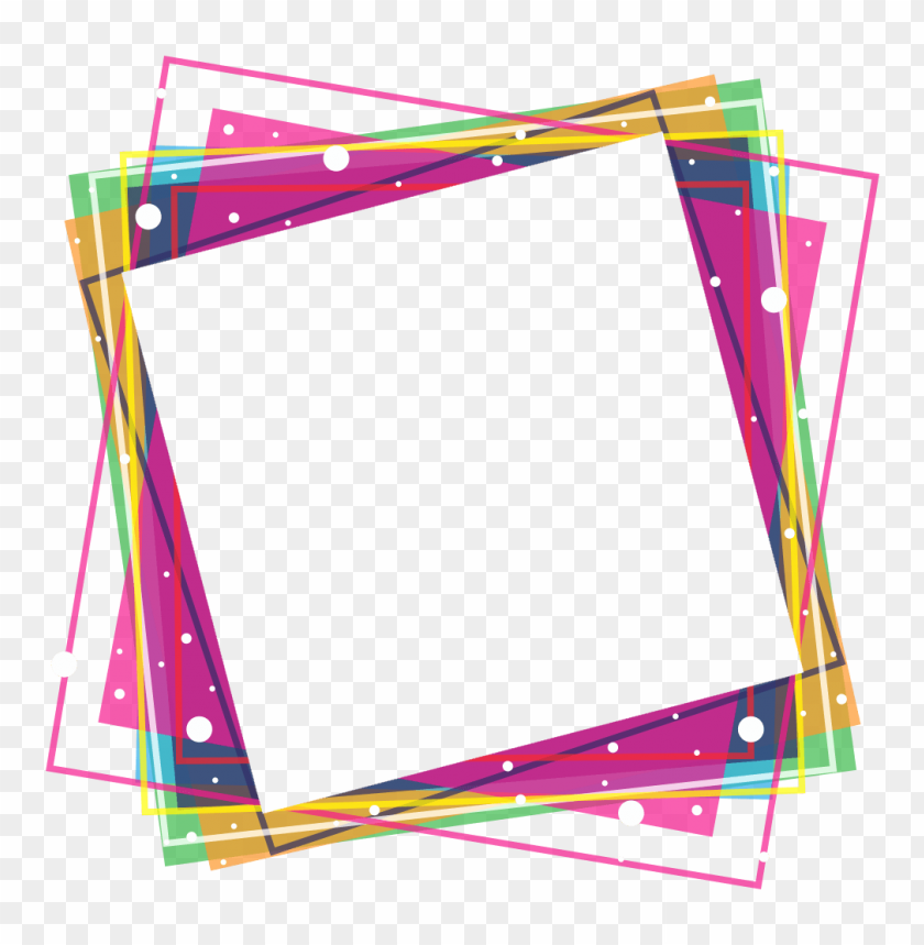 colorful frame, vibrant design, graphic elements, geometric shapes, abstract art, decorative borders, visual layout