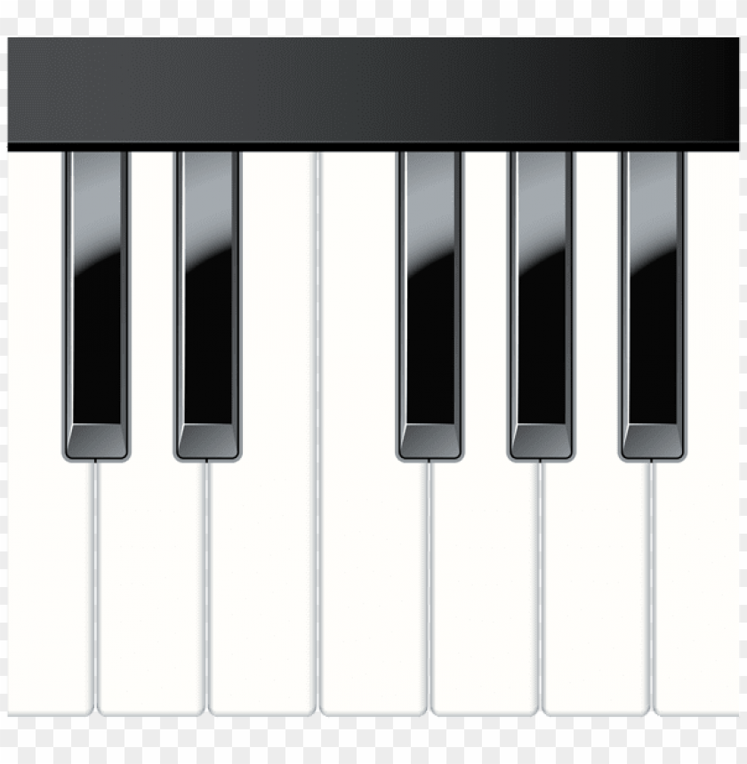 piano keys png PNG image with transparent background - Image ID 53141