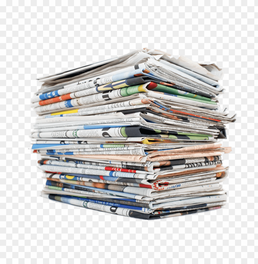 Pile Of Newspapers PNG Transparent Background