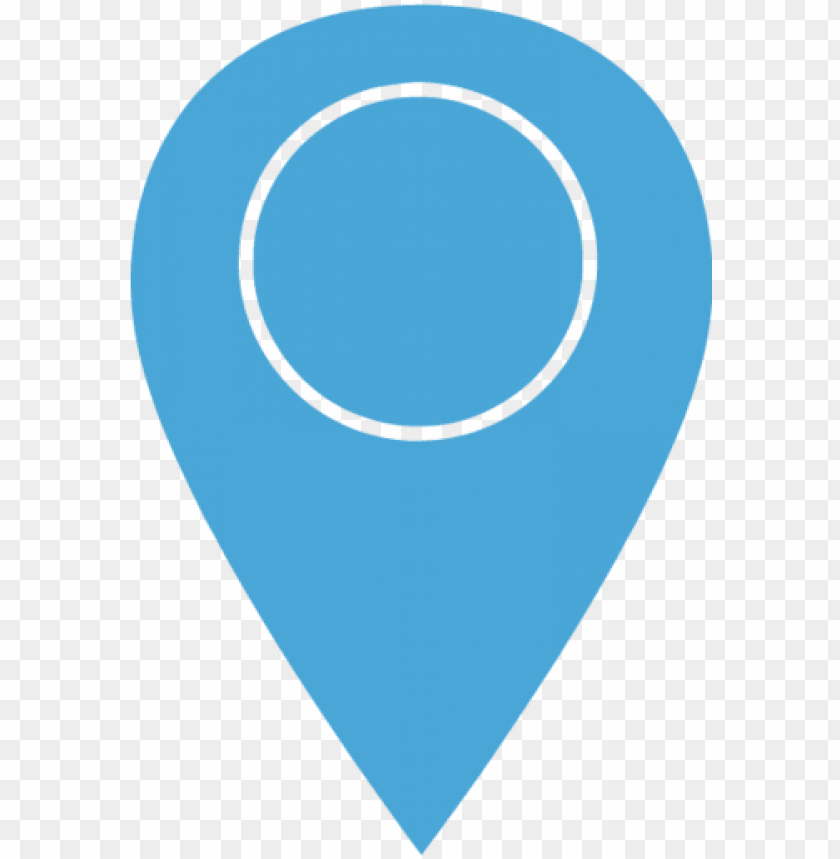 pin icon location icon blue png - Free PNG Images ID 126978