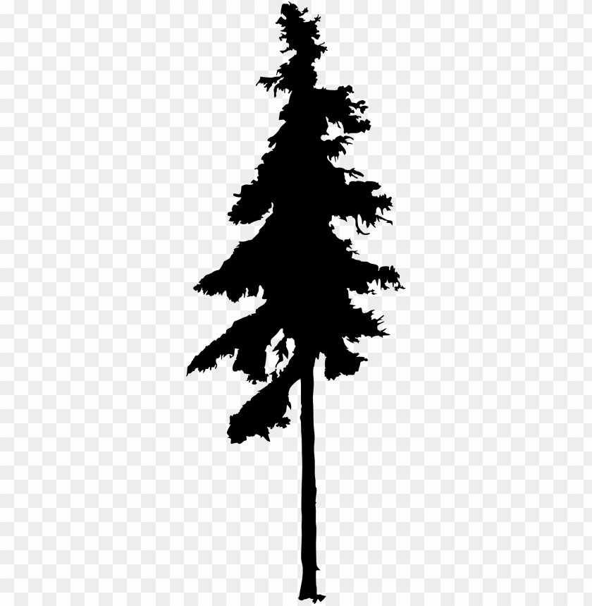 pine tree silhouette png - Free PNG Images.