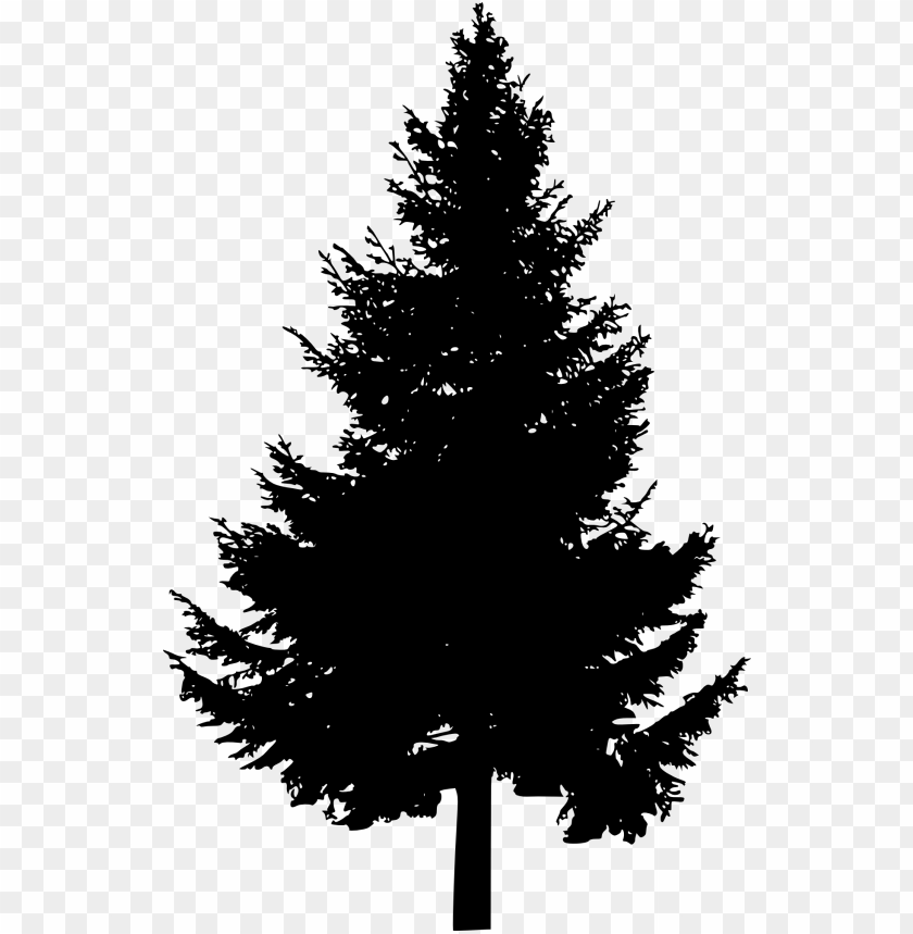 Transparent Pine Tree Silhouette PNG Image - ID 4178 | TOPpng