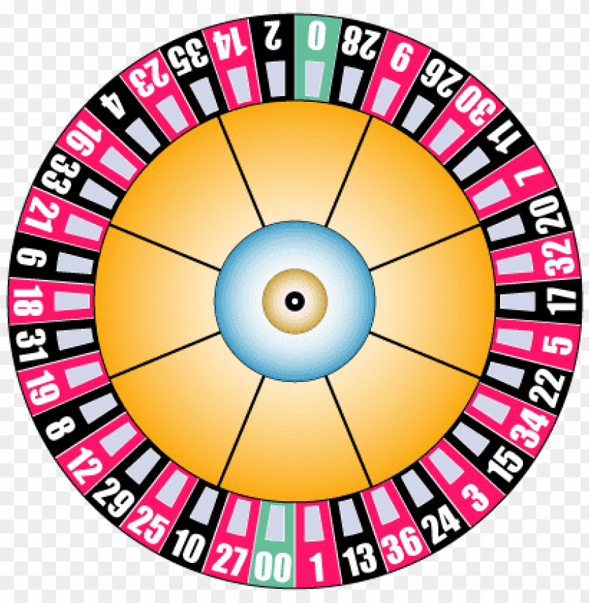 pink and black roulette wheel PNG transparent with Clear Background ID 118886