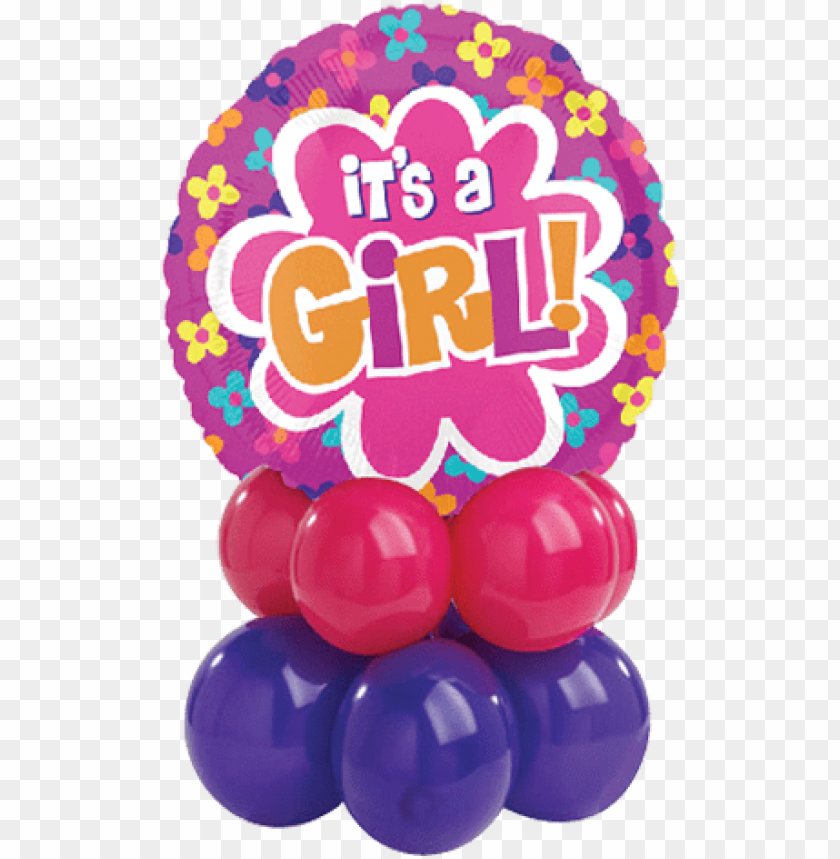 pink balloons its a girl png image with transparent background toppng pink balloons its a girl png image with