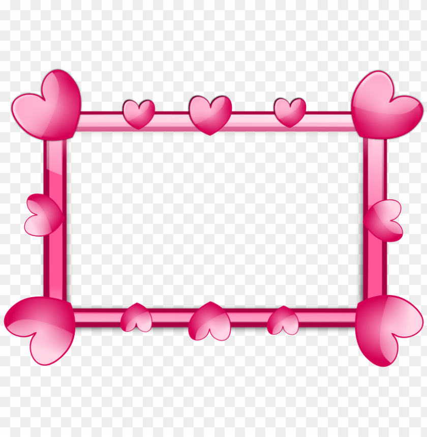 Pink Border Frame Png Free Png Images Toppng