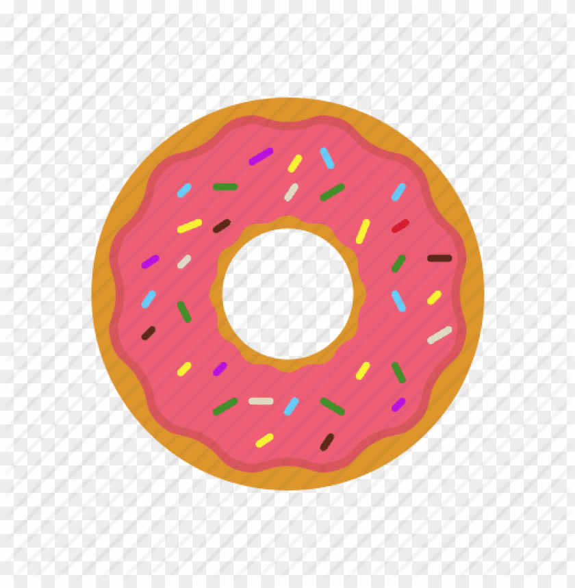pink donut png PNG image with transparent background | TOPpng