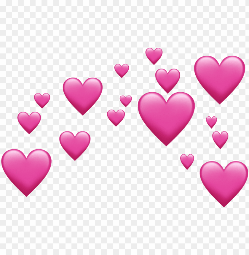 free PNG pink emoji hearts PNG image with transparent background PNG images transparent