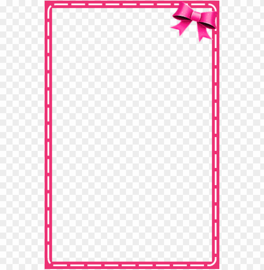 pink frame hd PNG image with transparent background | TOPpng