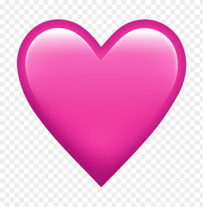 pink, heart, emoji, png