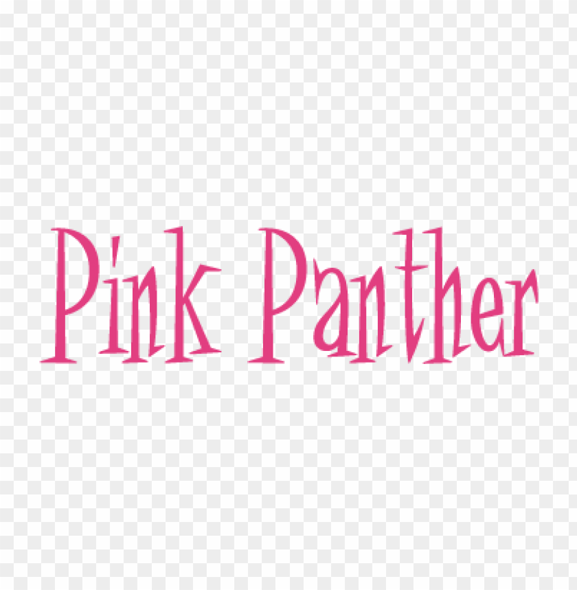 pink panther eps vector logo free - 464266
