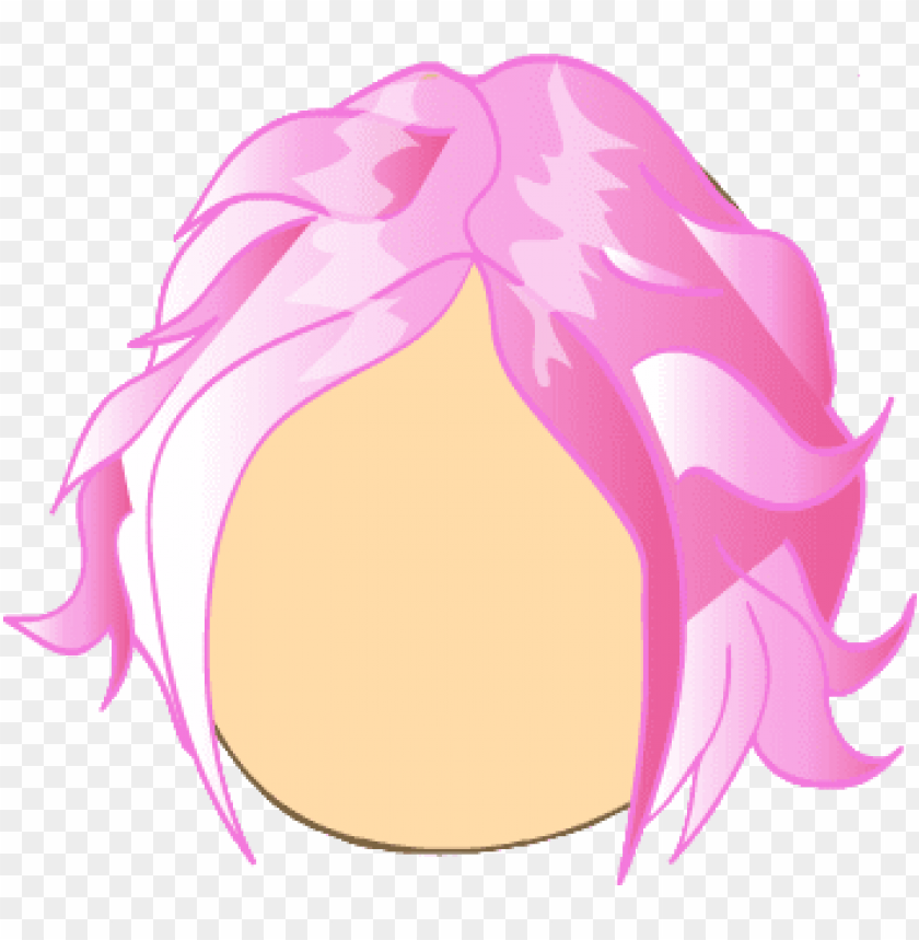 Pink Shaggy Hair Png Free Png Images Toppng