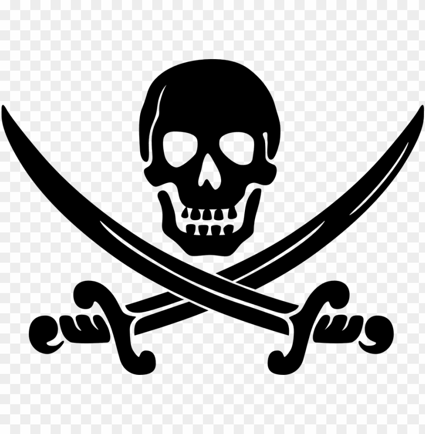 miscellaneous, symbols, pirates swords skull, 