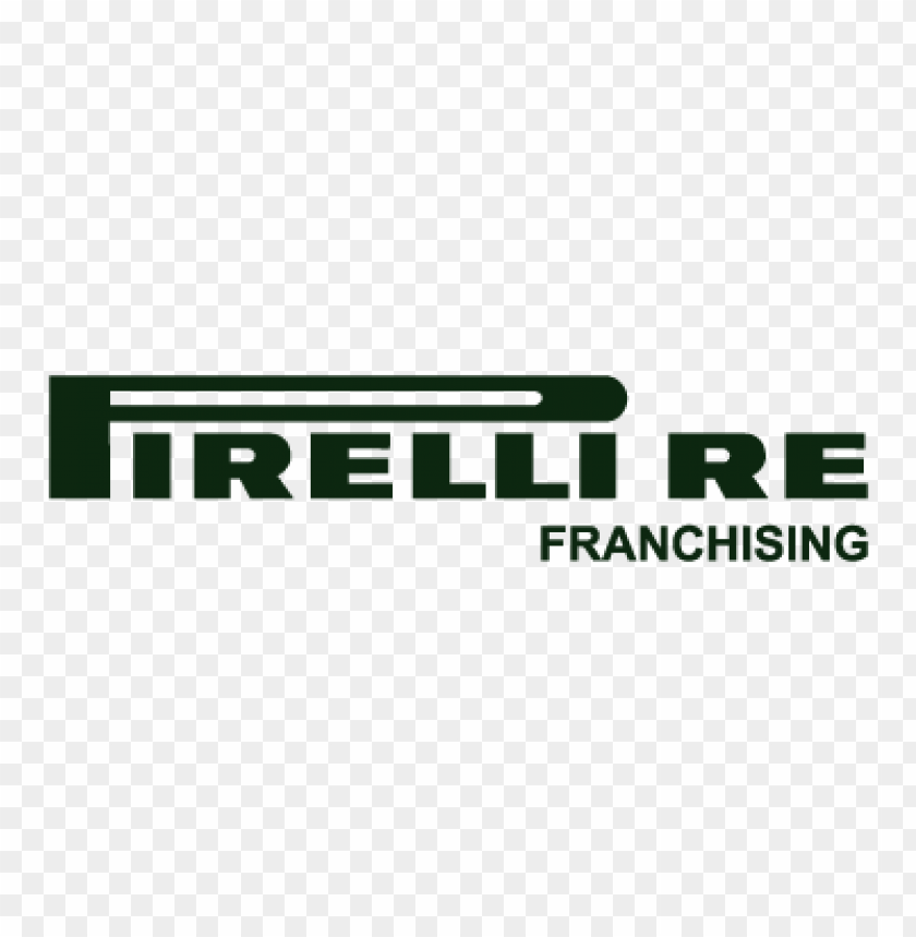  pirelli re franchising vector logo - 469530