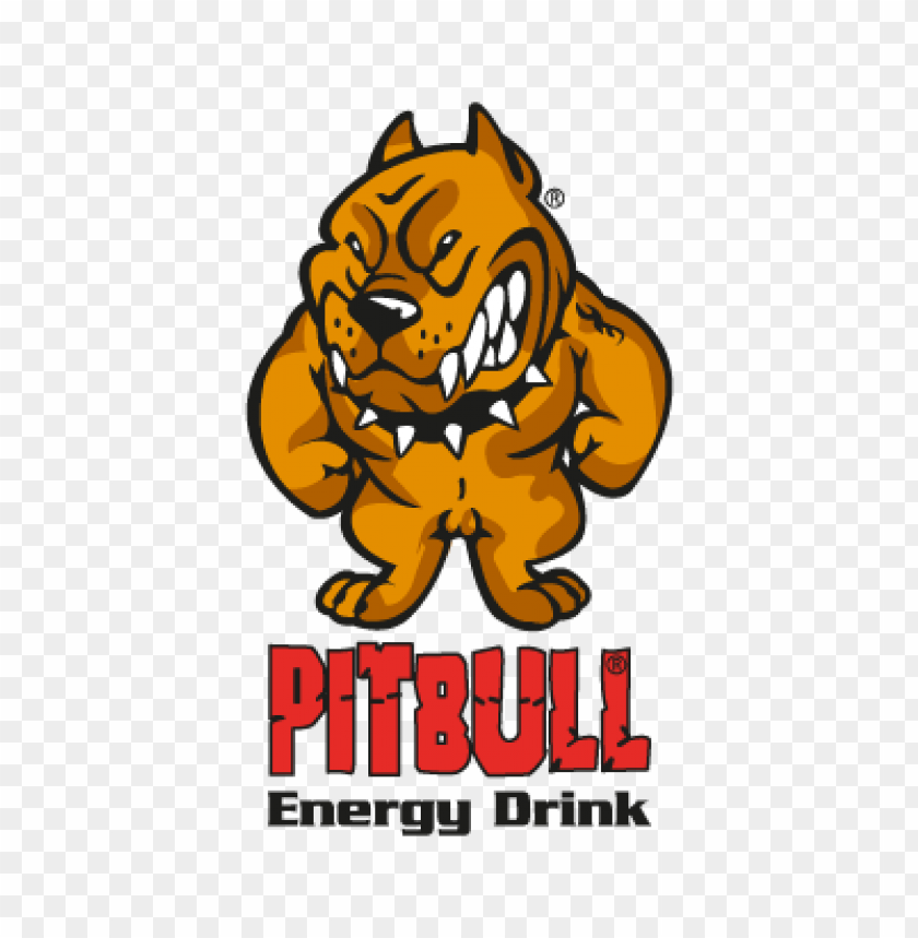 Pitbull Energy Drink Vector Logo Free Download Toppng