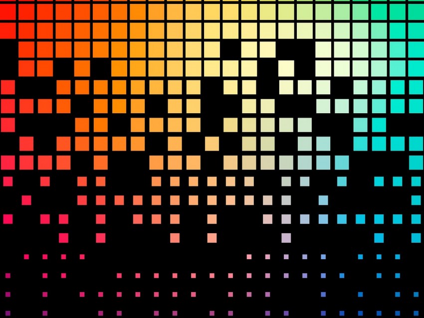 pixels, texture, squares, gradient