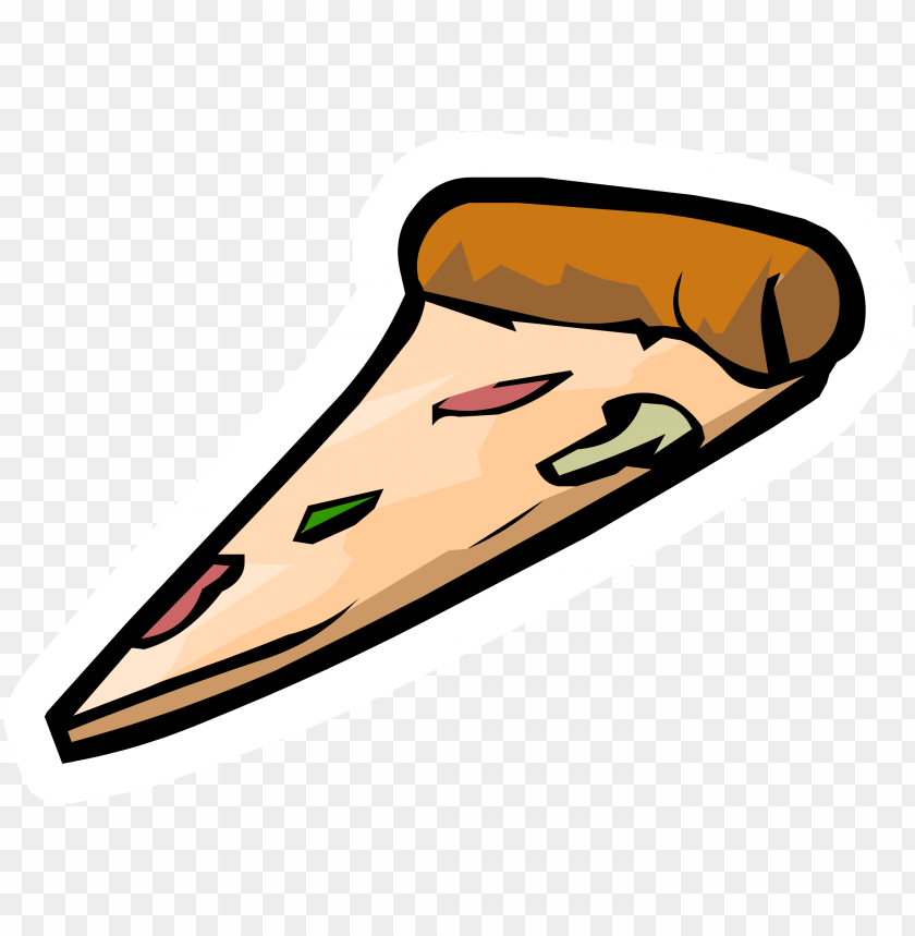 Pizza Slice Cartoon PNG Transparent With Clear Background ID 79324