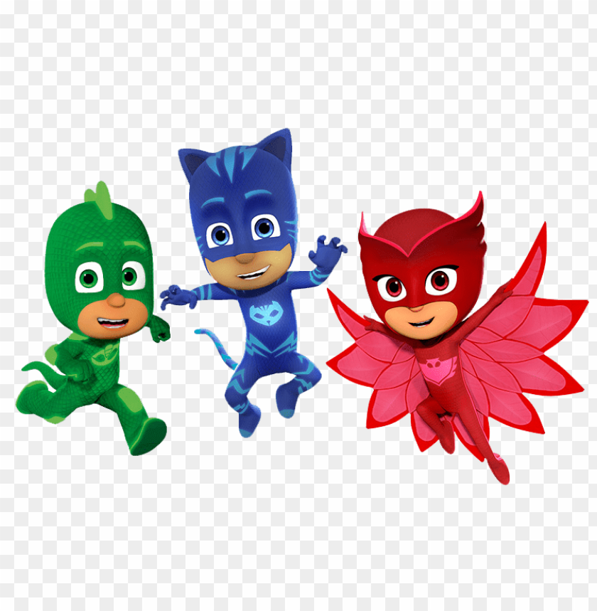 pj masks heroes clipart png photo - 65713