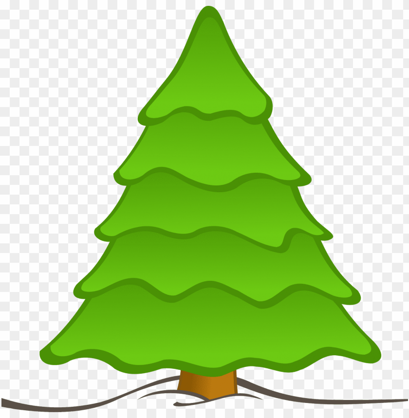 Plain Christmas Tree Png Image With Transparent Background Toppng