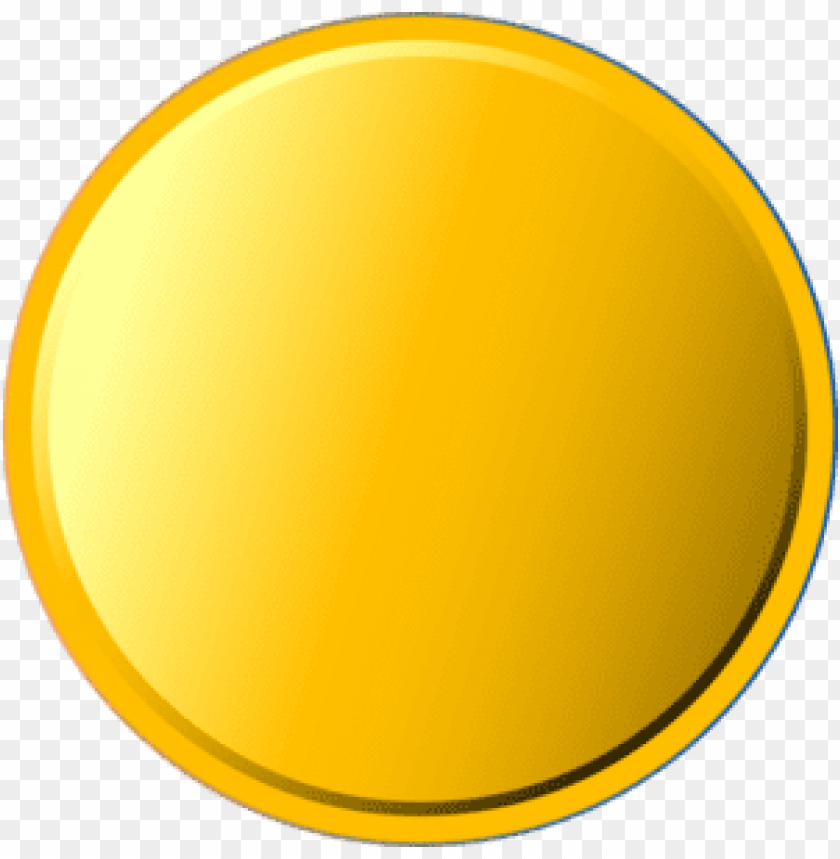 plain gold coin png PNG transparent with Clear Background ID 115758