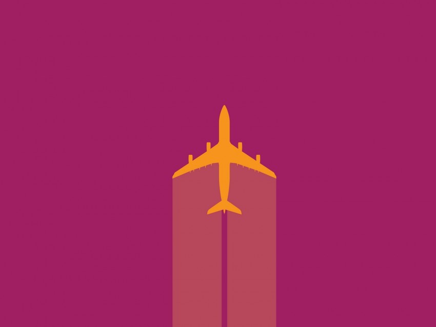 Plane Yellow Vector Flight Png - Free PNG Images