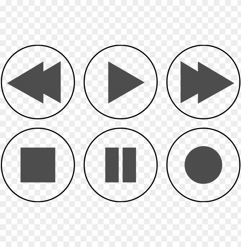 Play Pause Icon Transparent Play Pause Stop Icon Png - Free PNG Images