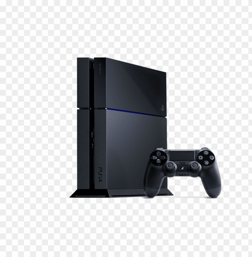 playstation ps4 console with dualshock controller