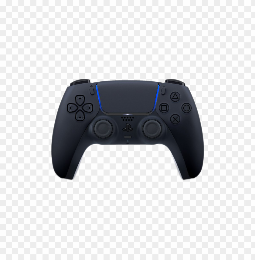 playstation5 ps5 black controller PNG image with transparent background@toppng.com