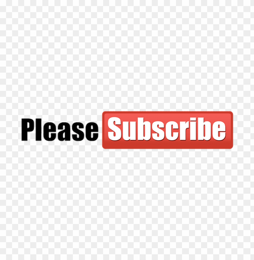 Please Subscribe Youtube Logo Png Image With Transparent Background Toppng