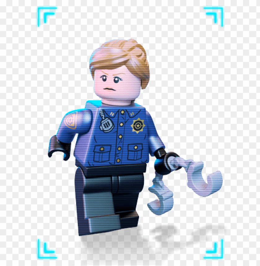 police, lego, from, batman, lego, movie