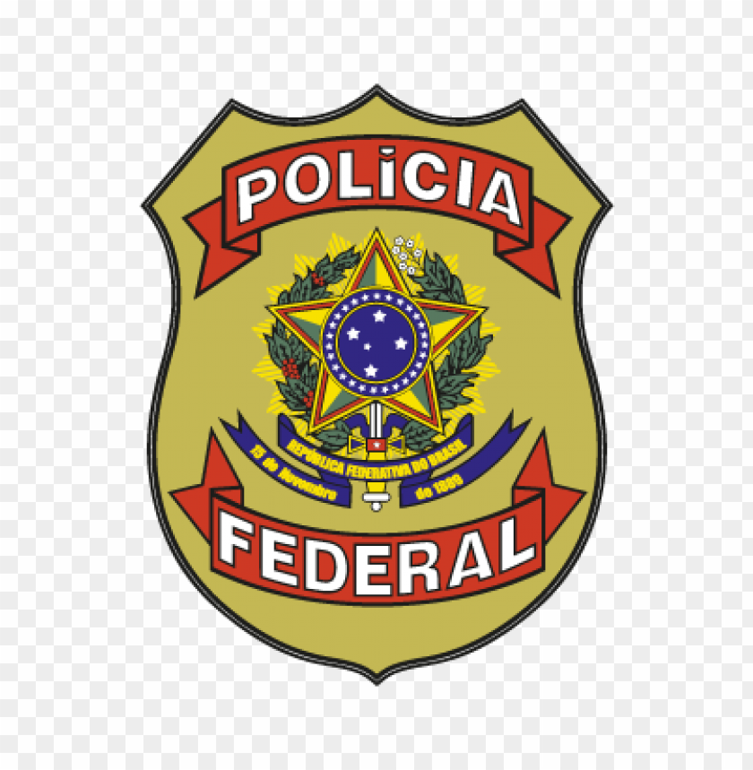 Policia Federal Vector Logo Download Free Toppng - roblox fbi badge