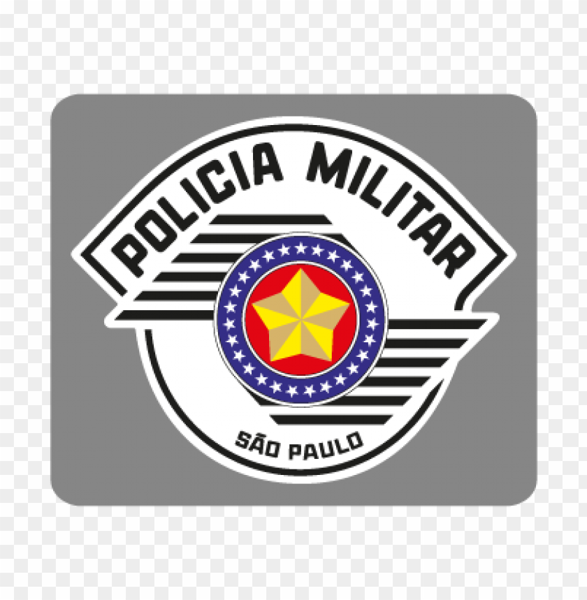  policia militar vector logo free - 464336