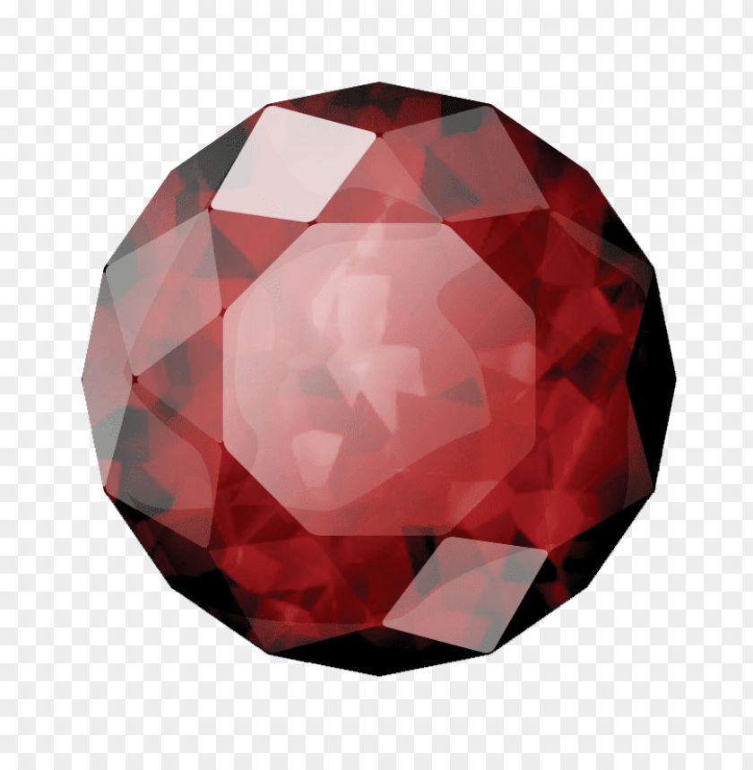 polished ruby PNG transparent with Clear Background ID 118893