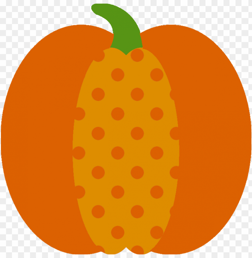 polka dot pumpkin PNG transparent with Clear Background ID 79718