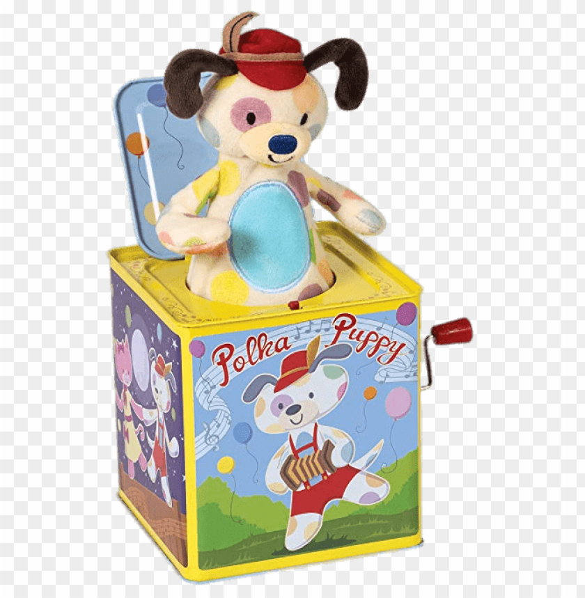 polka puppy jack in the box PNG transparent with Clear Background ID 118422