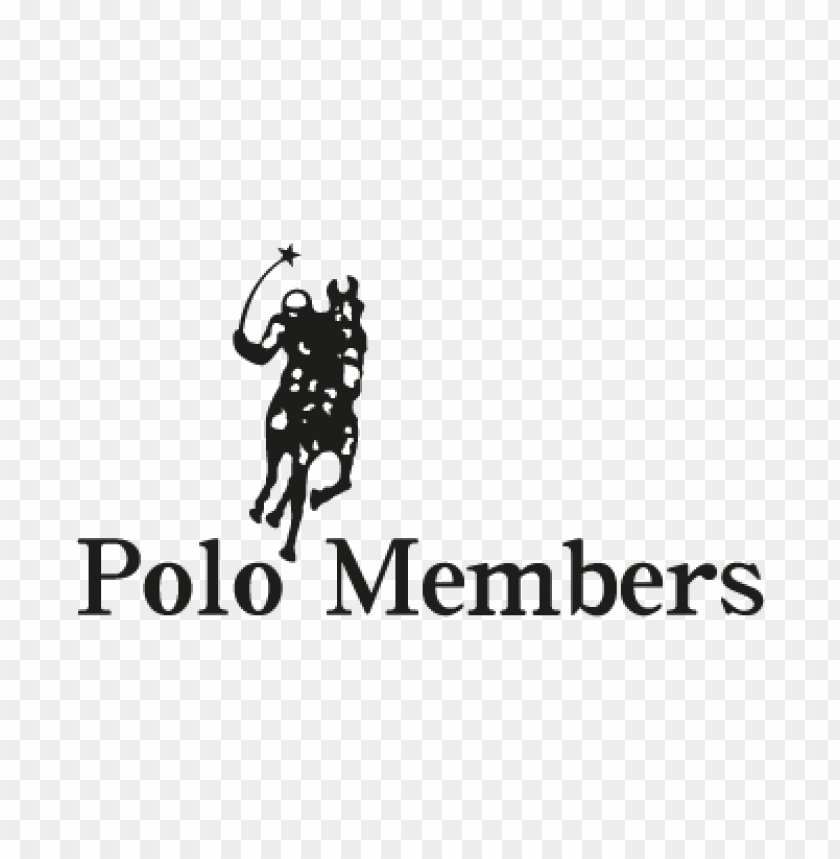  polo members vector logo free download - 464366