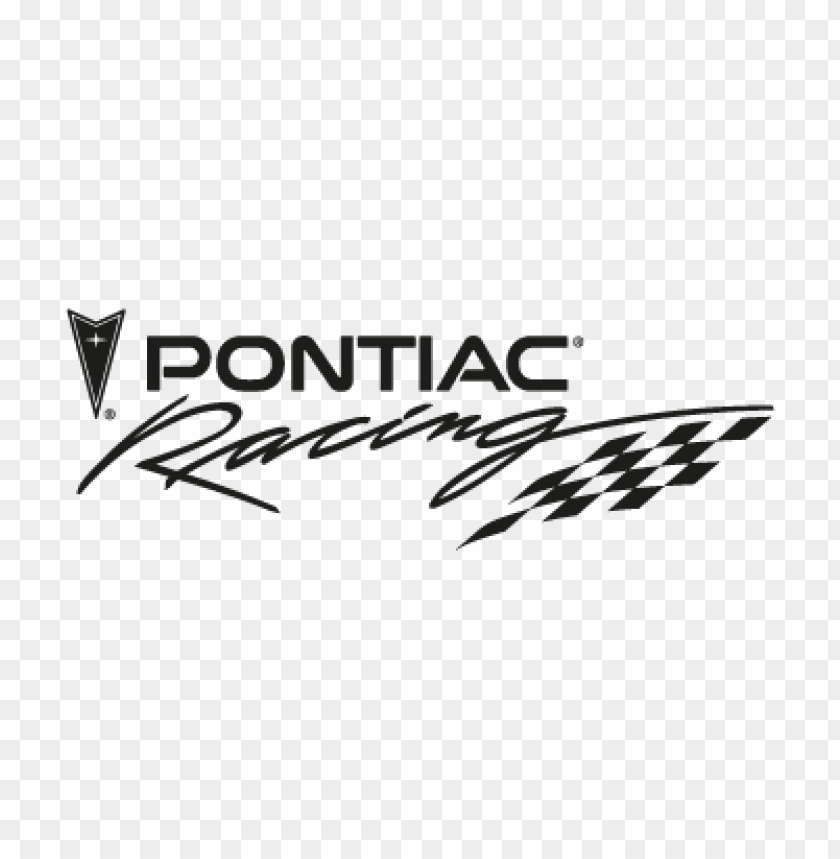  pontiac racing vector logo free - 464307