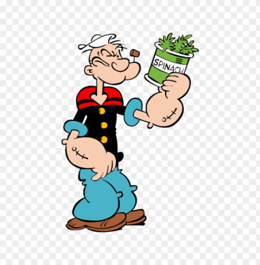  popeye eps vector free download - 464327