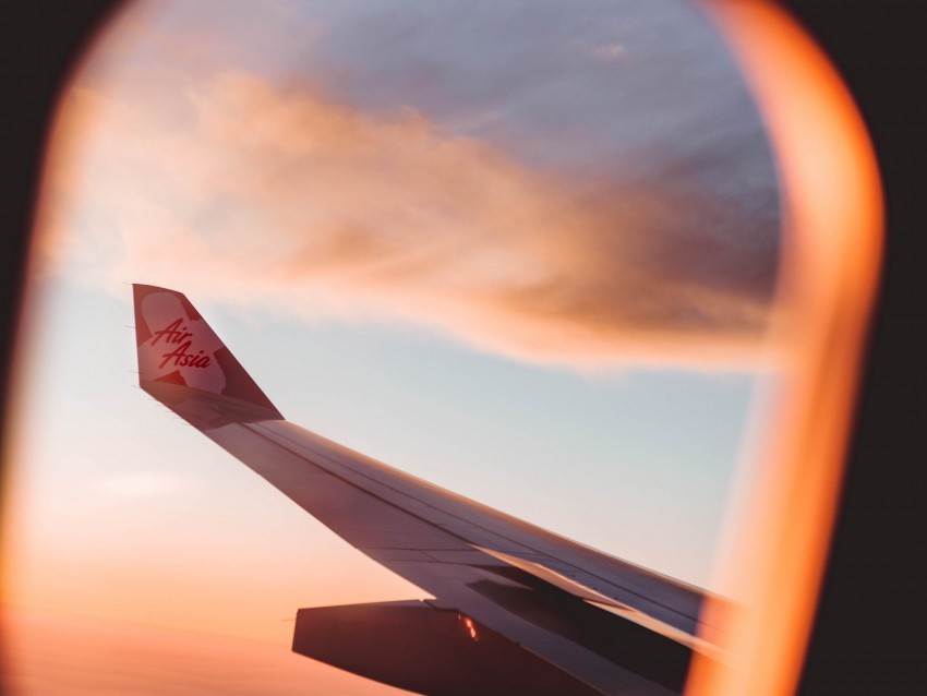 porthole, window, plane, wing, view, flight