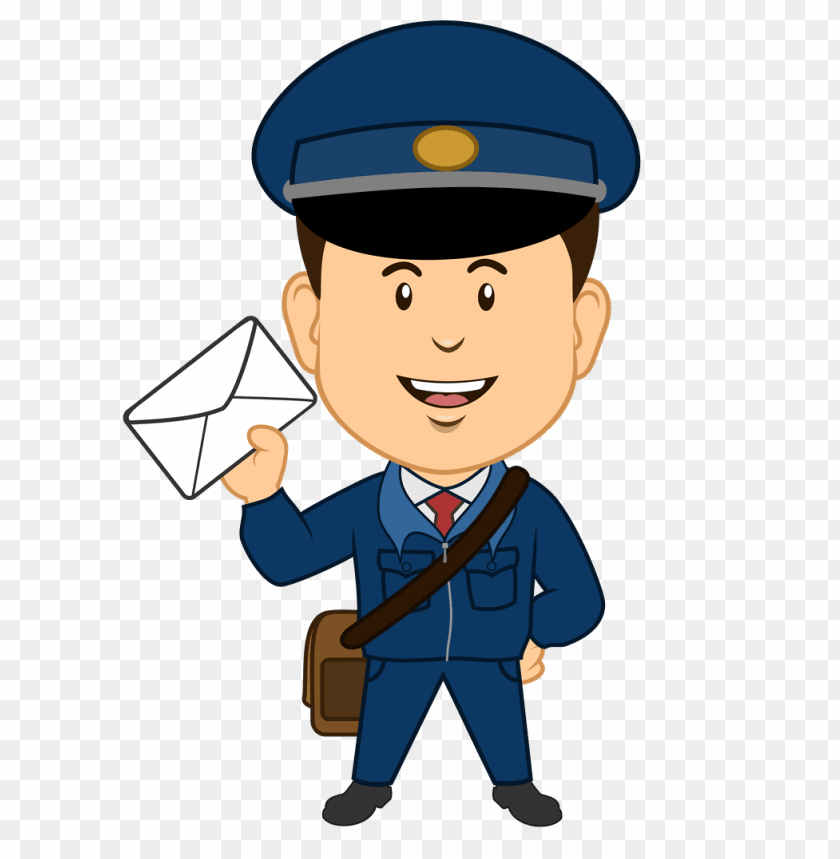 
postman
, 
mailman
, 
mailwoman
, 
postal carrier
, 
clip art
