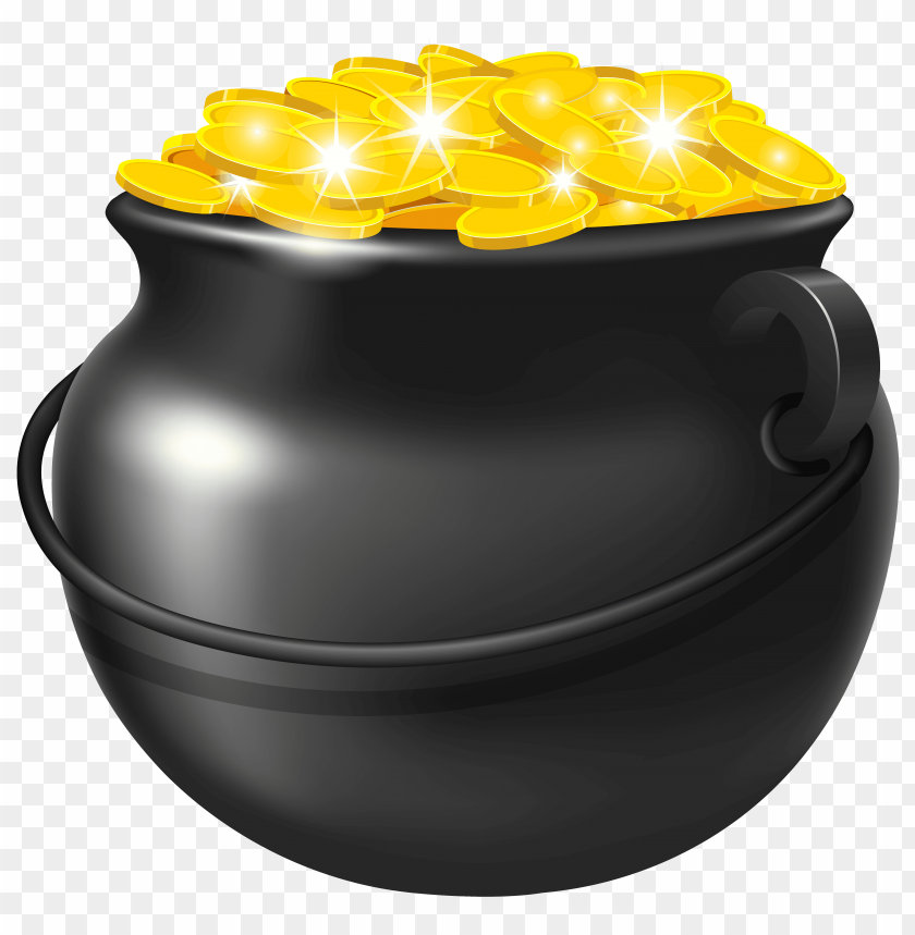 pot of gold png, png,potofgold,gold,pot