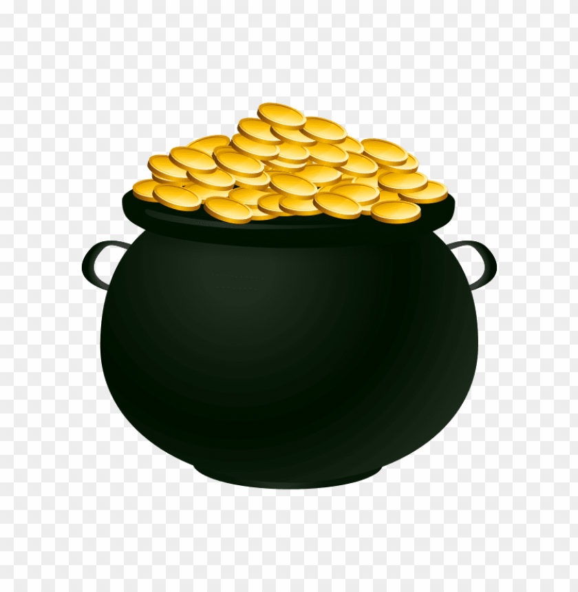 pot of gold png, potofgold,pot,gold,png