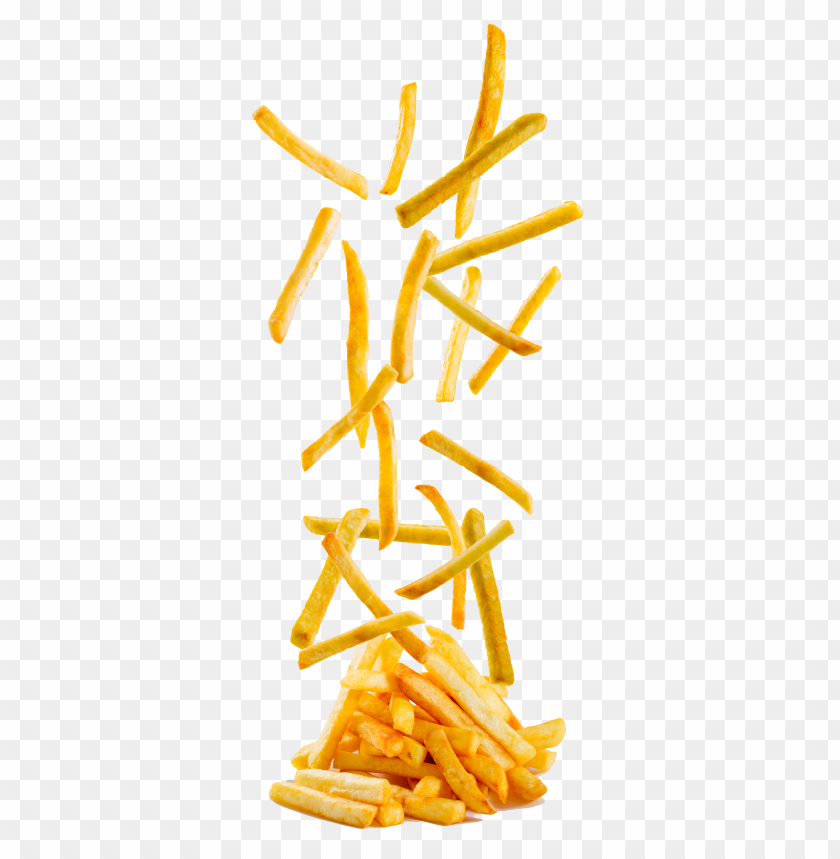 potatoes falling french fries PNG image with transparent background@toppng.com