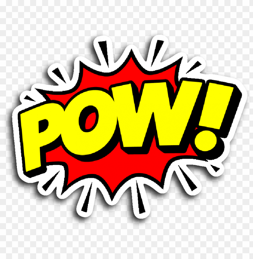free PNG pow comic balloon PNG image with transparent background PNG images transparent