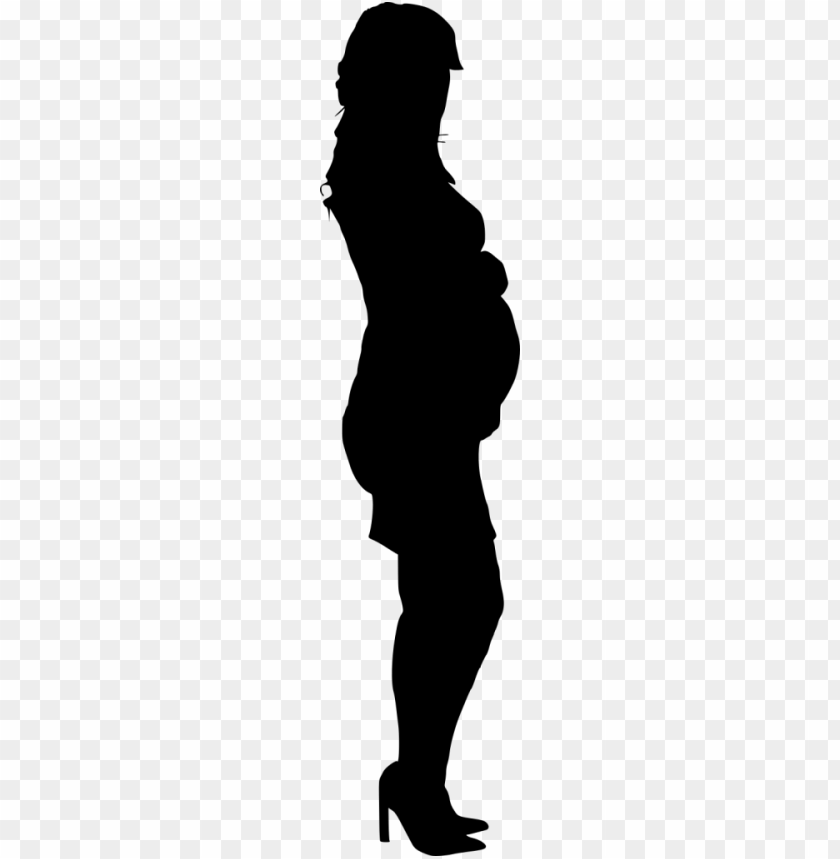 Download Pregnant Woman Silhouette Png Free Png Images Toppng