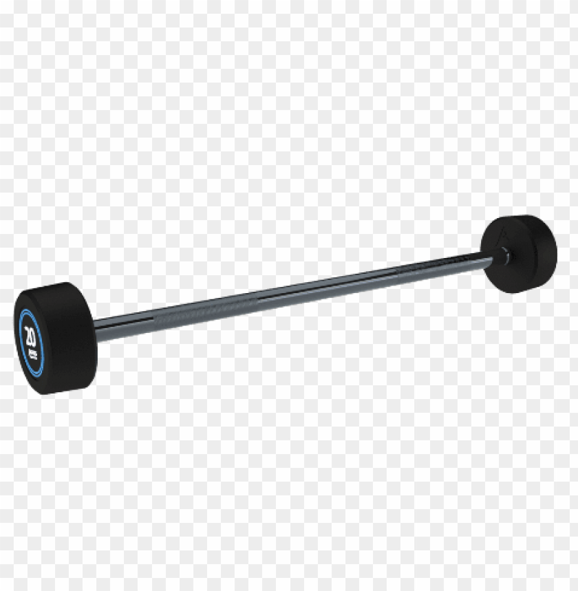PNG image of preloaded barbell with a clear background - Image ID 68667